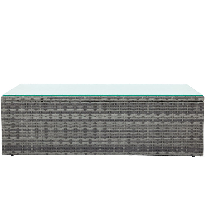 5-piece All Weather Wicker Outdoor UV-Resistant Patio Sofa Set