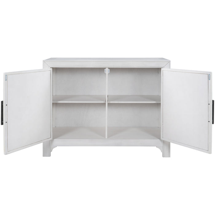 40'' Modern Console Table Sofa Table for Living Room with 2 Shelves