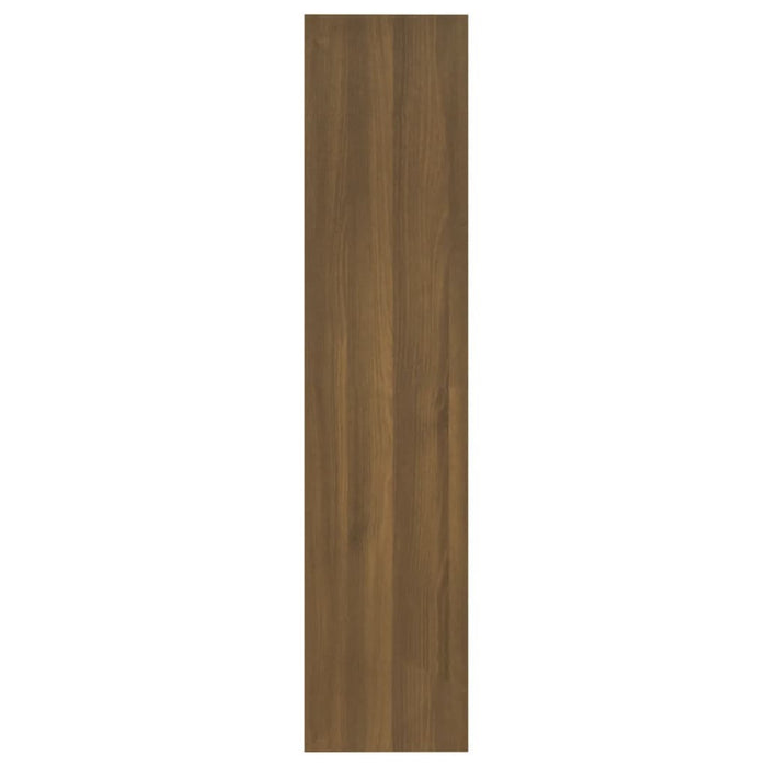 Book Cabinet/Room Divider Brown Oak 23.6"x11.8"x53.1" Engineered Wood