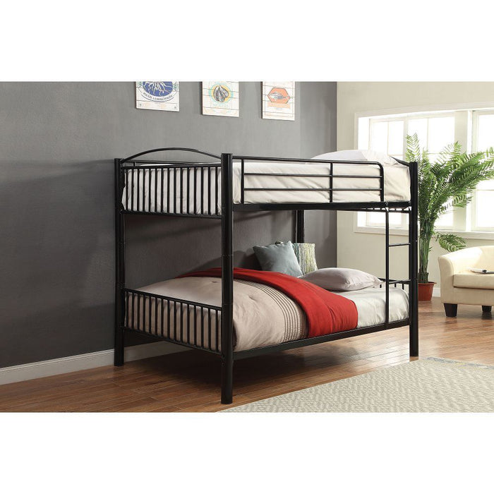Cayelynn Bunk Bed (Full/Full) in Black