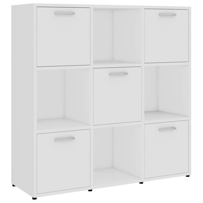Book Cabinet White 35.4"x11.8"x35.4"