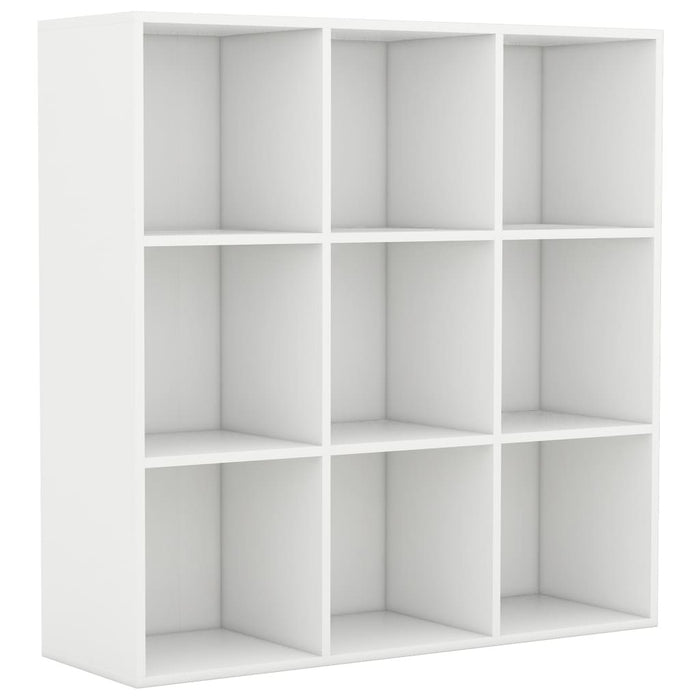 Book Cabinet White 38.6"x11.8"x38.6"