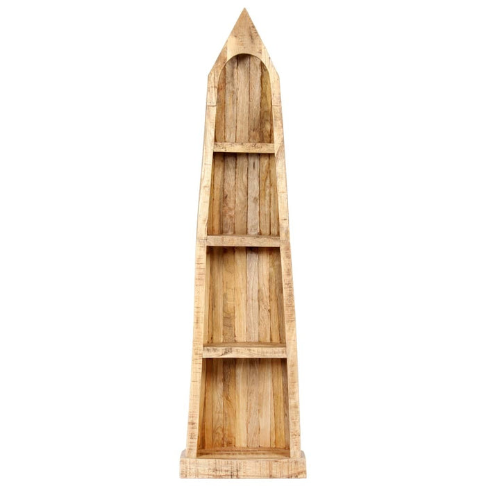 Bookshelf 19.7"x15.7"x70.9" Solid Mango Wood