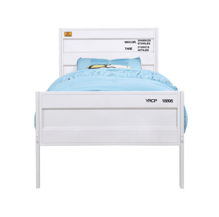 Cargo Twin Bed, White