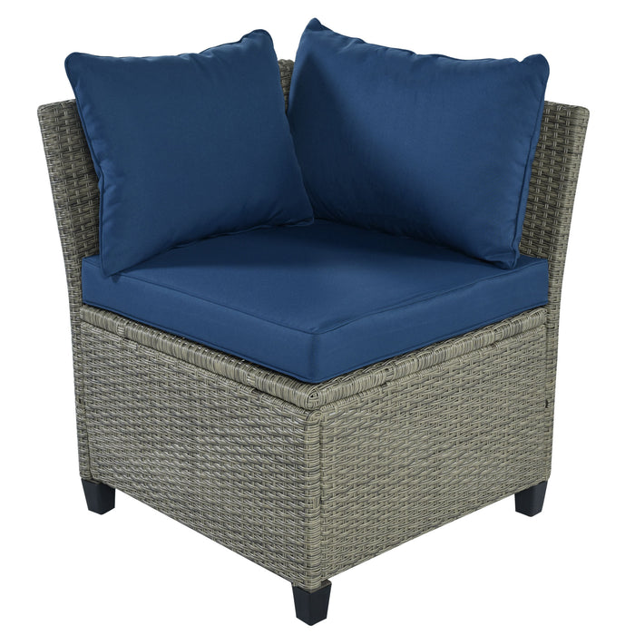 5-Piece Wicker Patio Set