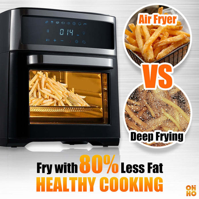 OHHO Multifunctional Air Fryer Oven 13L