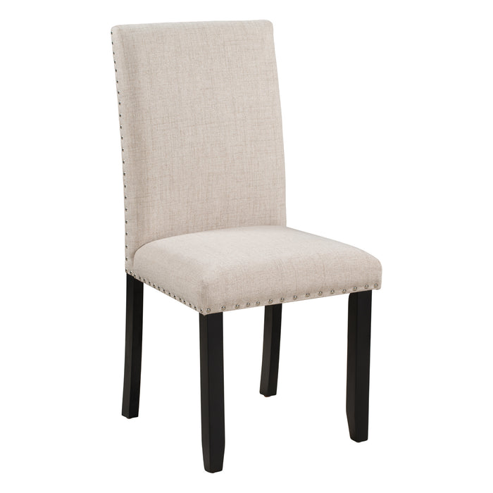 Faux Marble 5-Piece Dining Set Table with 4 Thicken Cushion Dining Chairs