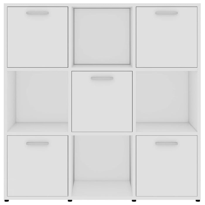 Book Cabinet White 35.4"x11.8"x35.4"