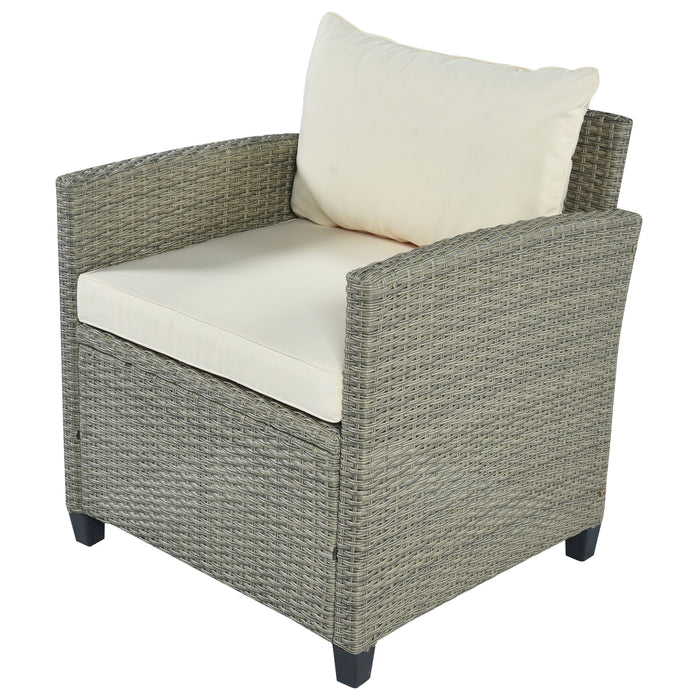 5-Piece Wicker Patio Set