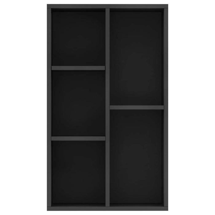 Book Cabinet/Sideboard Black 17.7"x9.8"x31.5"