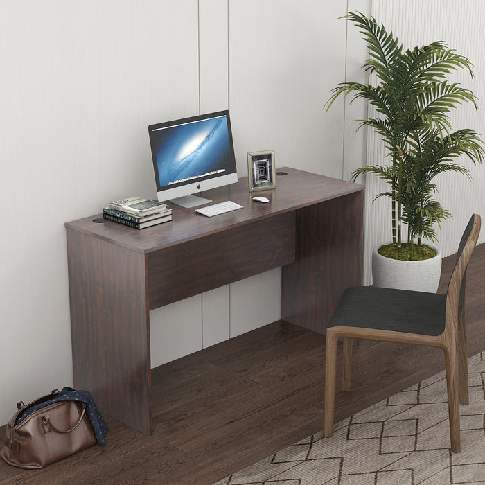 Classic Computer Desk Modern Design Nut-Brown