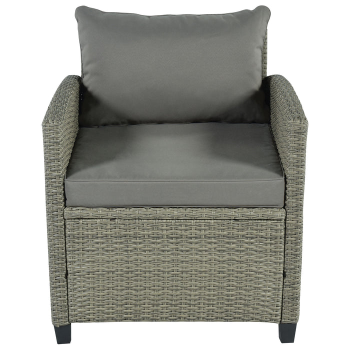 5-Piece Wicker Patio Set