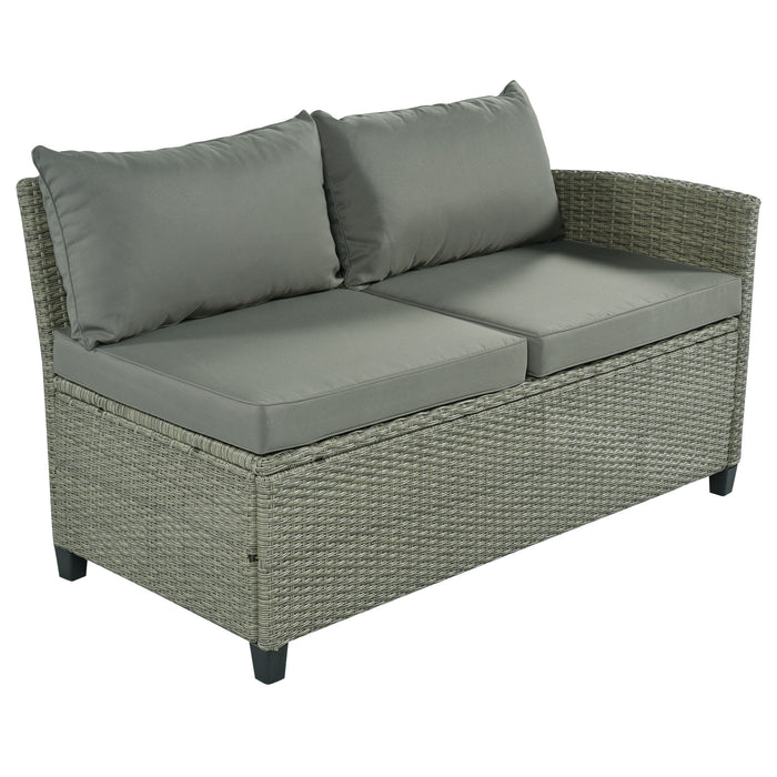 5-Piece Wicker Patio Set