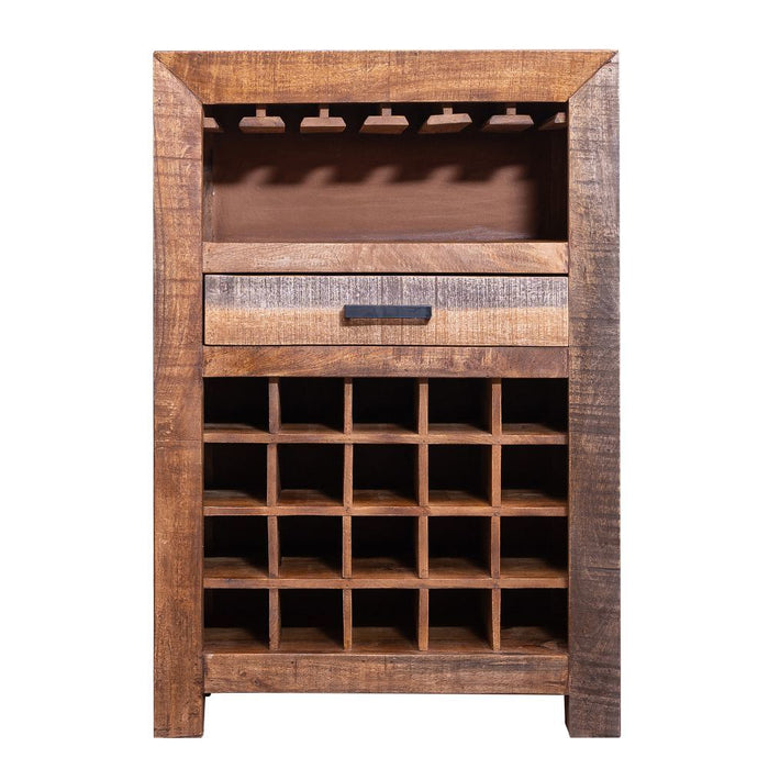 DunaWest 43 Inch 20 Bottle Wine Storage Cabinet