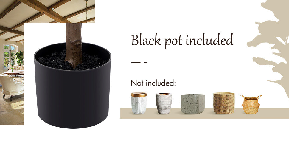 Artificial Tree-Faux Tropical Fake Plan 3.5 Ft Tall