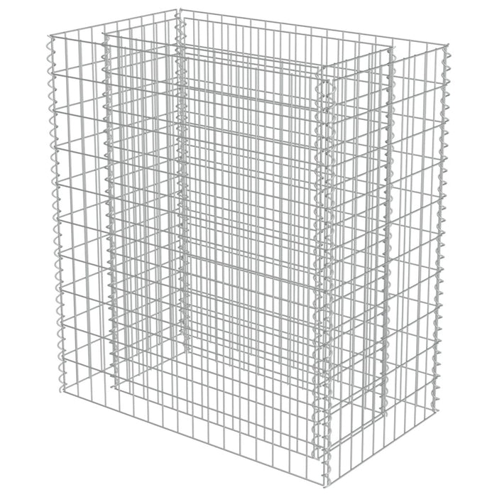 Gabion Raised Bed Galvanized Steel 35.4"x19.7"x39.4"