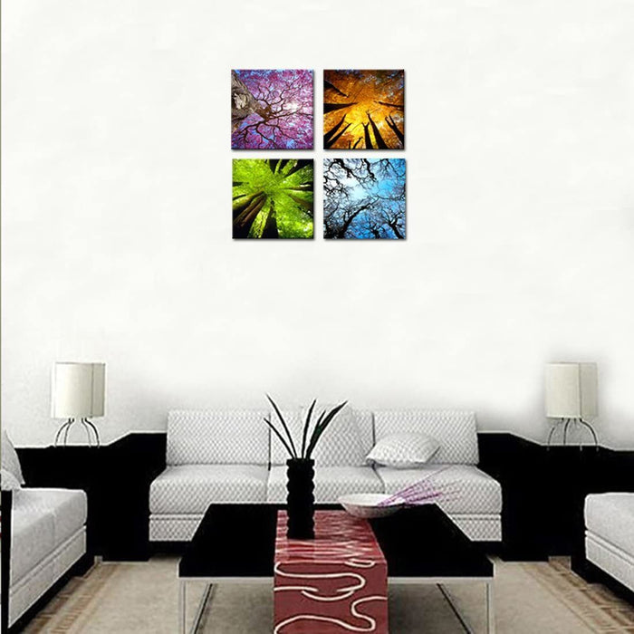 Four Seasons Landscape Wall Art