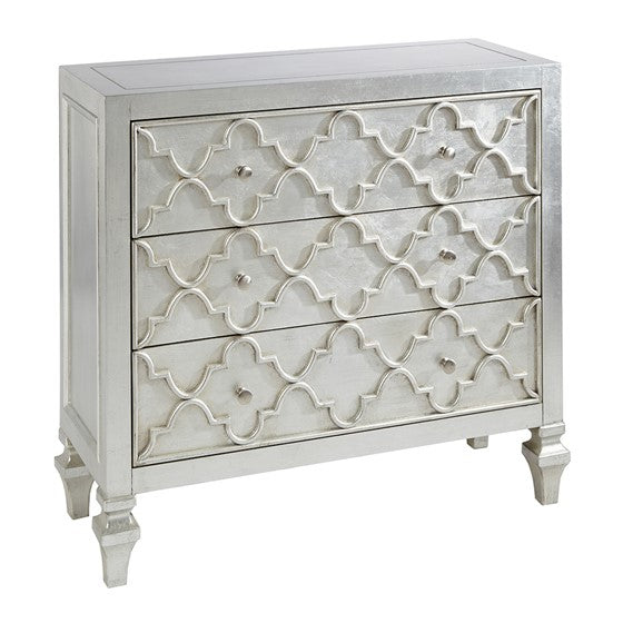 Somerset 3-Drawer Silver Chest (ETA 08/21/2023)