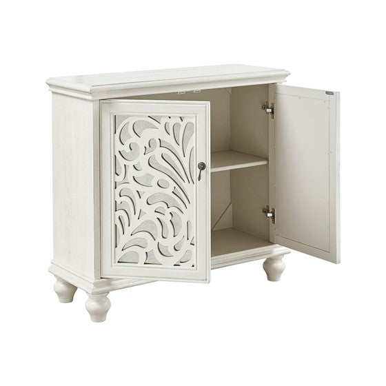 Malone 2 Door Cream Accent Chest (Low Stock)