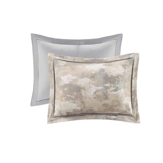 Beacon 7 Piece Textured Cotton Blend Comforter Set