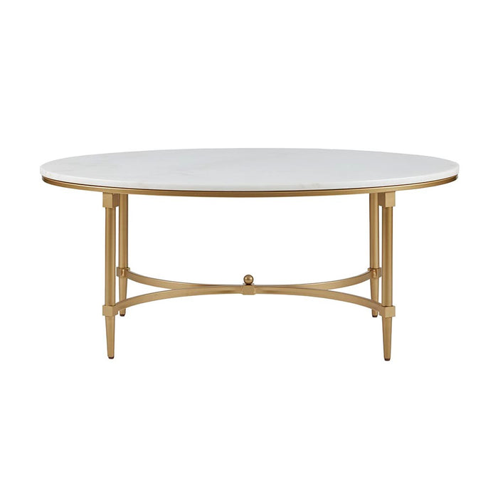 Bordeaux White Marble Coffee Table