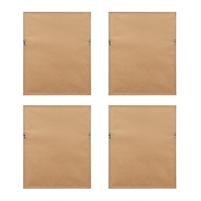 Herbal Botany Framed Linen Canvas Set