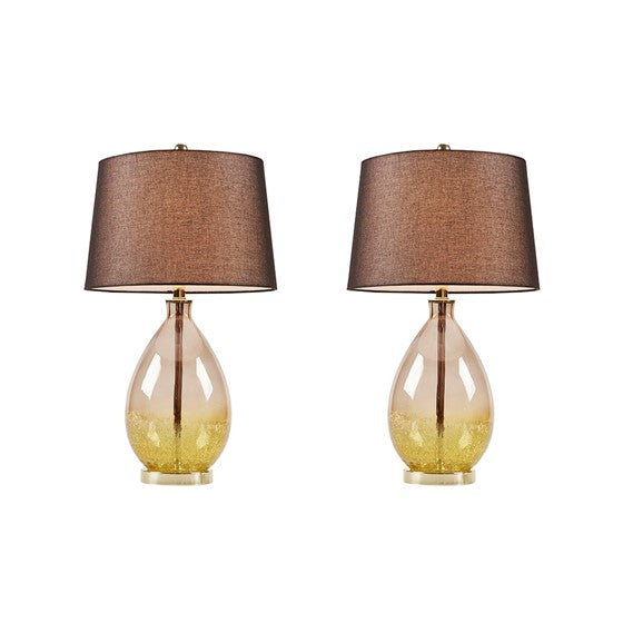 Cortina Table Lamp Set of 2 (Gold)