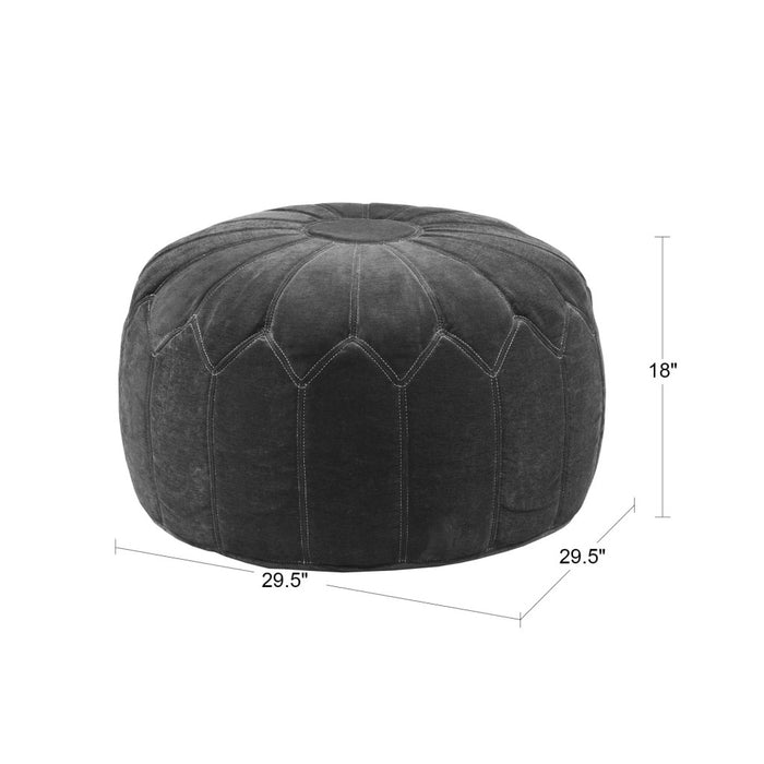 Kelsey Round Pouf Ottoman
