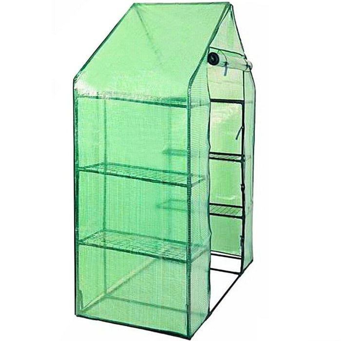 Portable Mini Outdoor Walk-in 4 Shelves Greenhouse