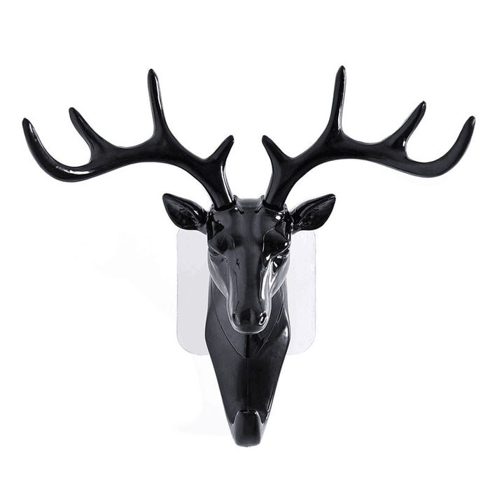Vintage Deer Head Antlers Hanger